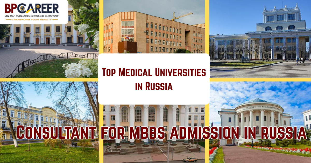 Consultant for mbbs admission in russia guiding Indian students at BP Career
