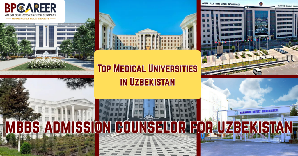 MBBS admission counselor for Uzbekistan guiding Indian students at BP Career