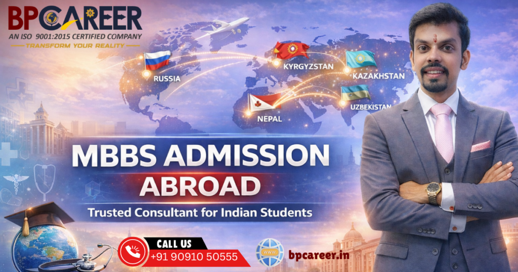 MBBS admission consultant for abroad guiding students for medical university admission