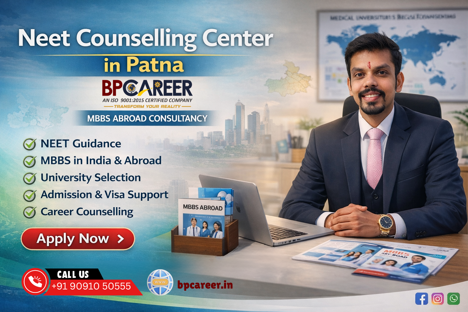 Neet counselling center in patna providing MBBS admission guidance
