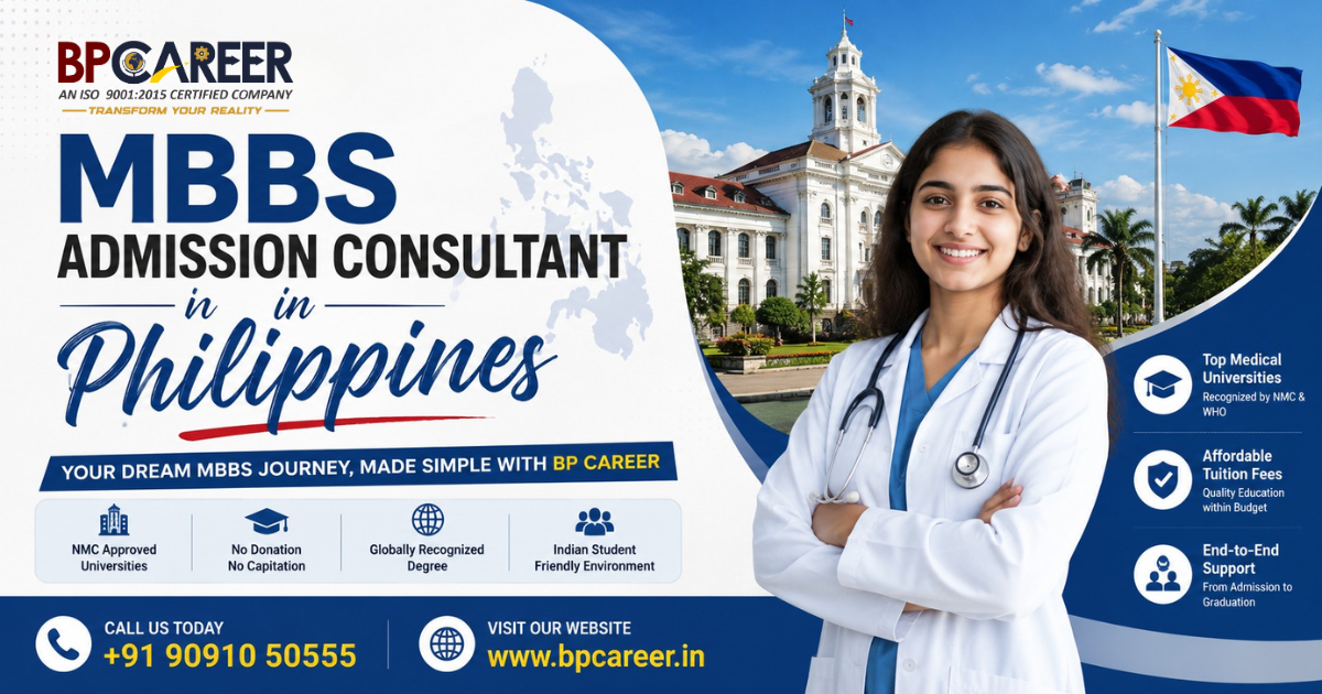 MBBS Admission Consultant in Philippines helping Indian students study abroad