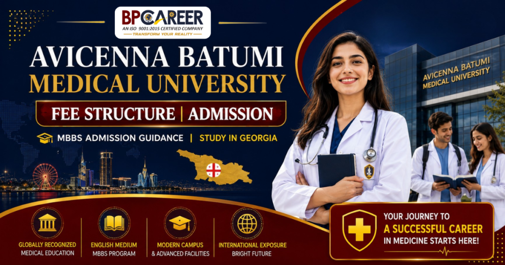 Avicenna batumi medical university fee structure for Indian students
