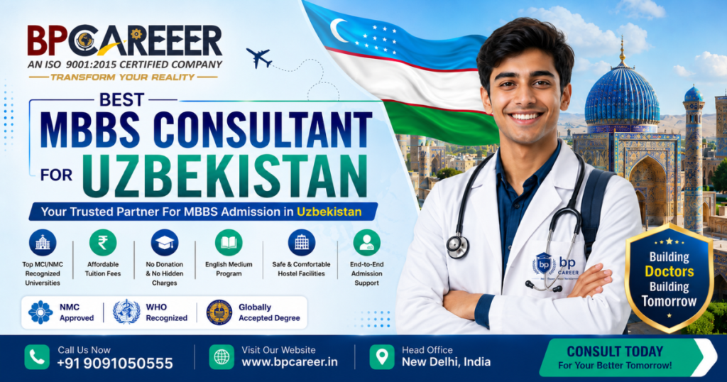Best mbbs consultant for uzbekistan guiding Indian medical students